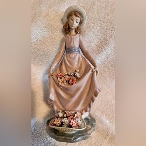 Lladro Flowers in the Basket